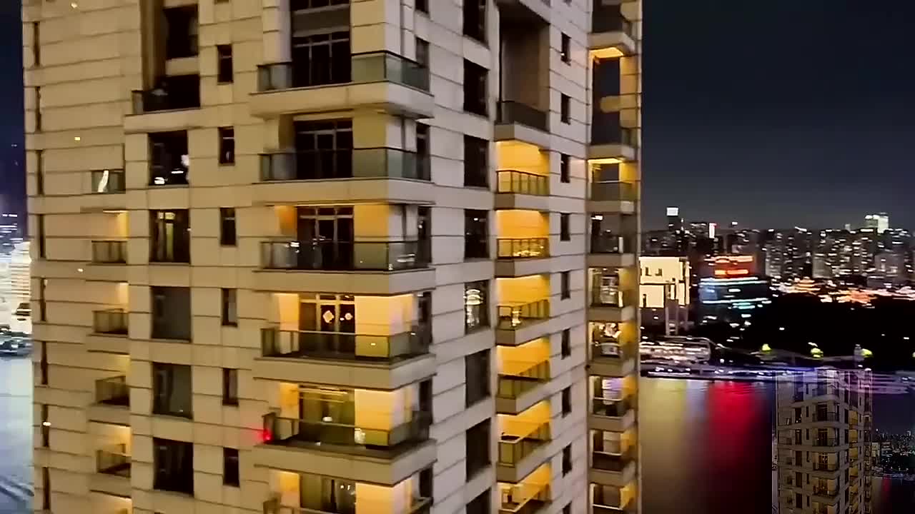 Is the night view beautiful