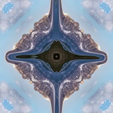 Kaleidoscope skies and beautiful 432 Hz music