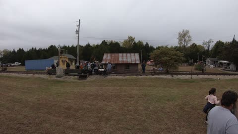 Christmas Run at the C&H Railroad Trailer