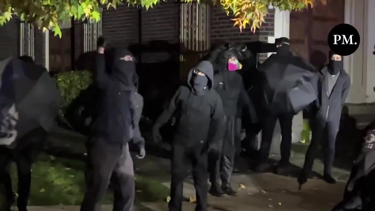 Seattle Police shut down the Antifa election night riot.