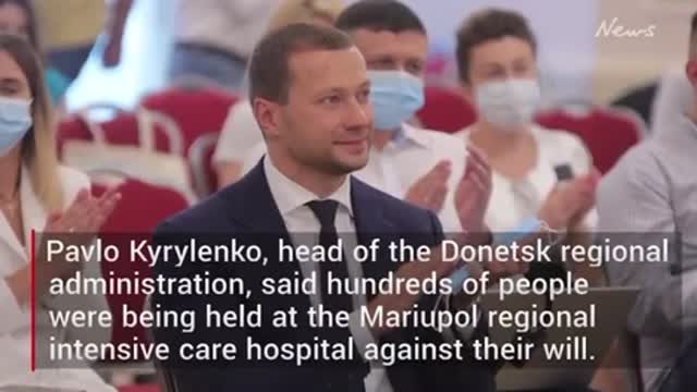 Mariupol hospital patients,staff ” taken hostage “by Russian forces