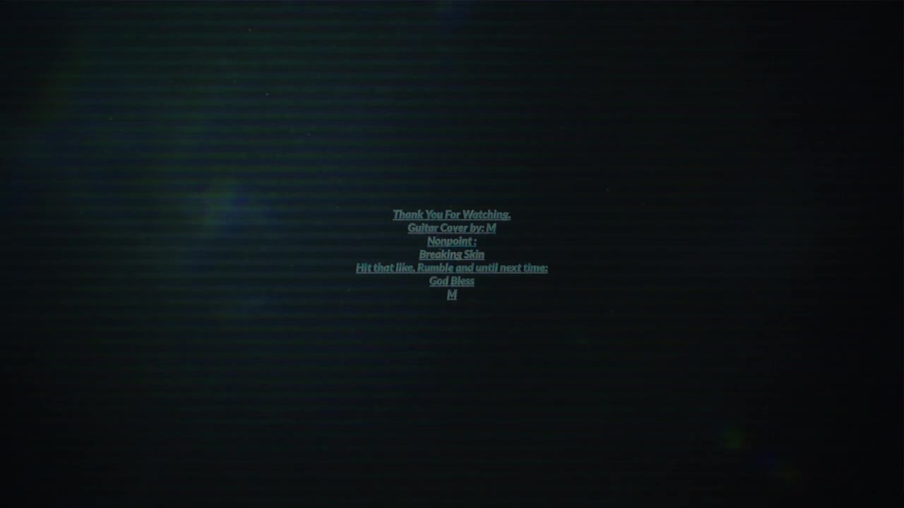 Guitar Cover : Breaking Skin