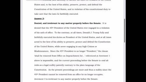 45 Office: Answer To Article 1