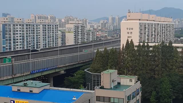 Anyang Hogye-dong apartment outside view