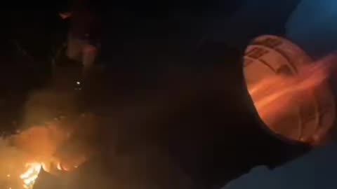 A rocket fell in the Loza area in Hebron city