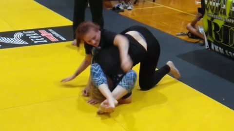 Grappling girls