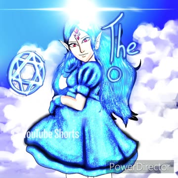 Speedpaint blue dress