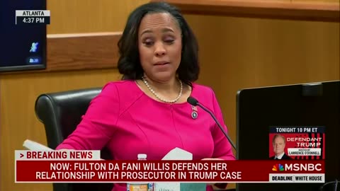 Fani Willis says "she doesn't need anything from a man."