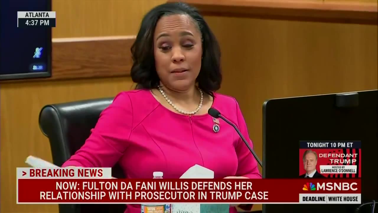 Fani Willis says "she doesn't need anything from a man."