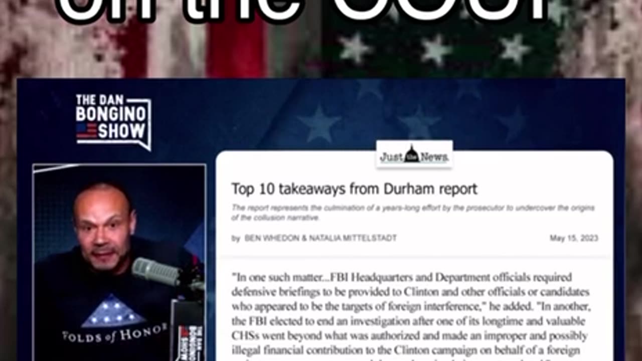 Bongino: Obama was in on the coup.