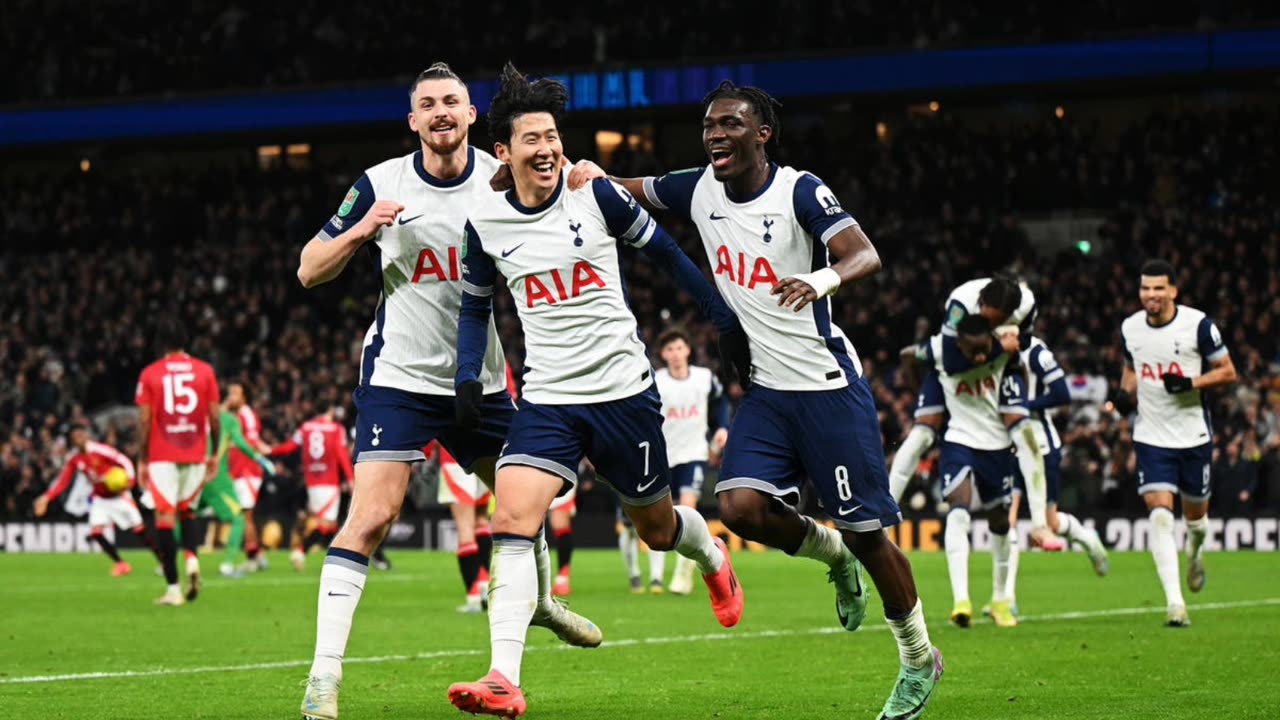 Tottenham Hotspur's thirilling EFL cup victory