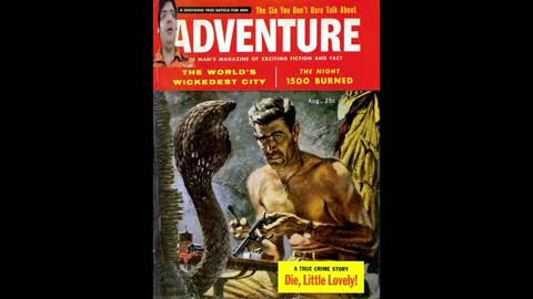 COMENTANDO CAPA REVISTA ADVENTURE LIMPANDO ARMA NO MOMENTO ERRADO