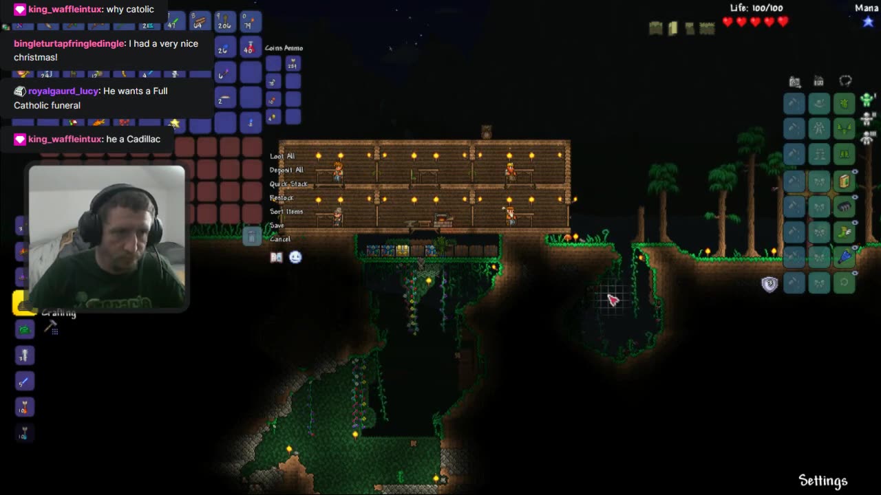 Chill Terraria Stream Hope Everyone had a Merry Christmas