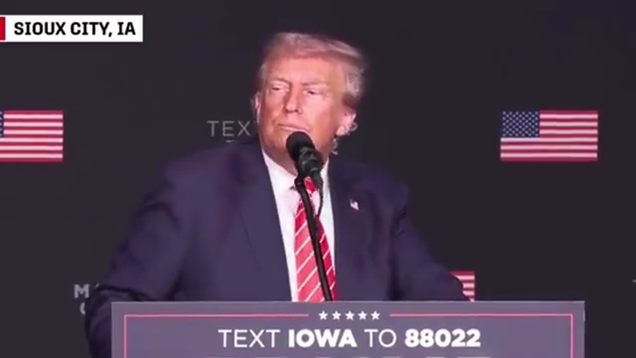 President Donald Trump: “I’m the only President in 72 years to not start a War" -10.29.2023 Iowa