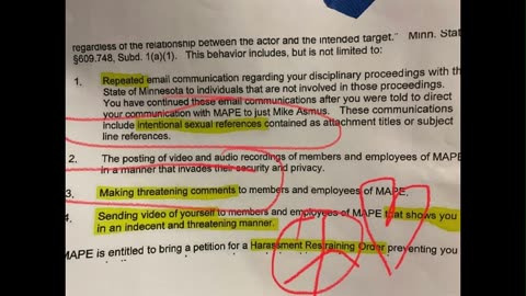 Episode 27. The Sexual Defamation of a Minnesota Whistleblowing Active Shooter. State agency lawyers, assistant attorneys general and union MAPE lawyers collude to cover up pandemic era fraud.