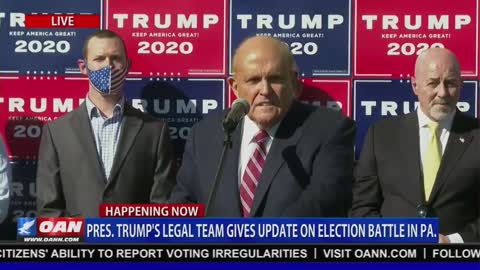 Mayor Rudy Giuliani on dead people voting in 2020