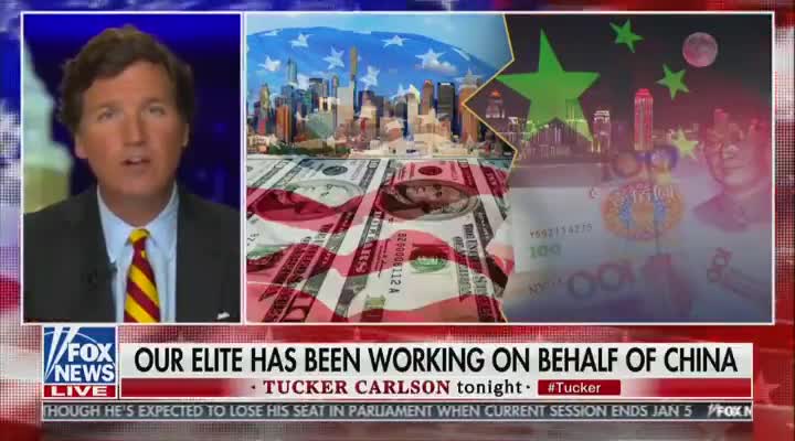 Tucker Carlson exposes how media, Democrats have been working on behalf of China