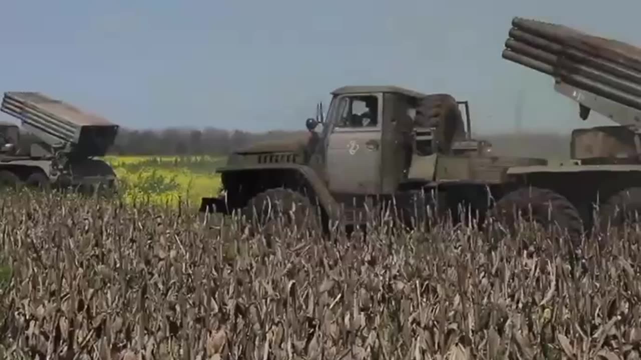 MLRS Grad crews' combat work