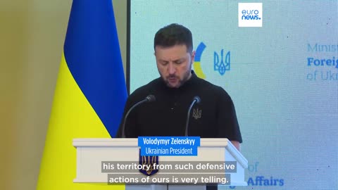 Zelenskyy says Ukaine now controls over 1,250 square kilometres in Kursk region