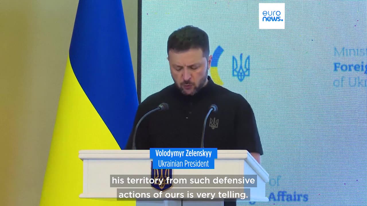 Zelenskyy says Ukaine now controls over 1,250 square kilometres in Kursk region