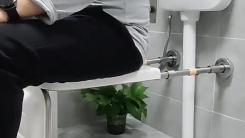 Comfortable toilet