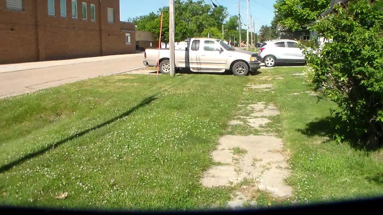 Cold Start MTD Lawnmower with mowing action June 13,2021.