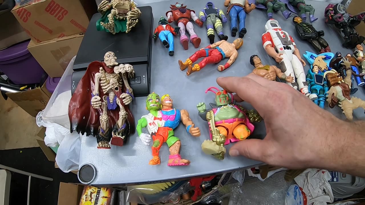 Vintage Action Figure Lot! Rare MOTU Knockoffs! Shopgoodwill.com Auction Lot!