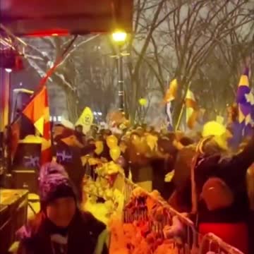 Quebec, Canada.. absolutely epic scenes.. they know how to celebrate freedom