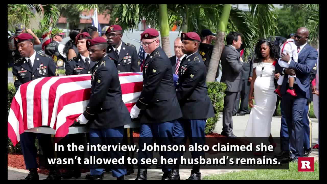 Sgt. La David Johnson's widow: Trump said 'he knew what he signed up for' | Rare News