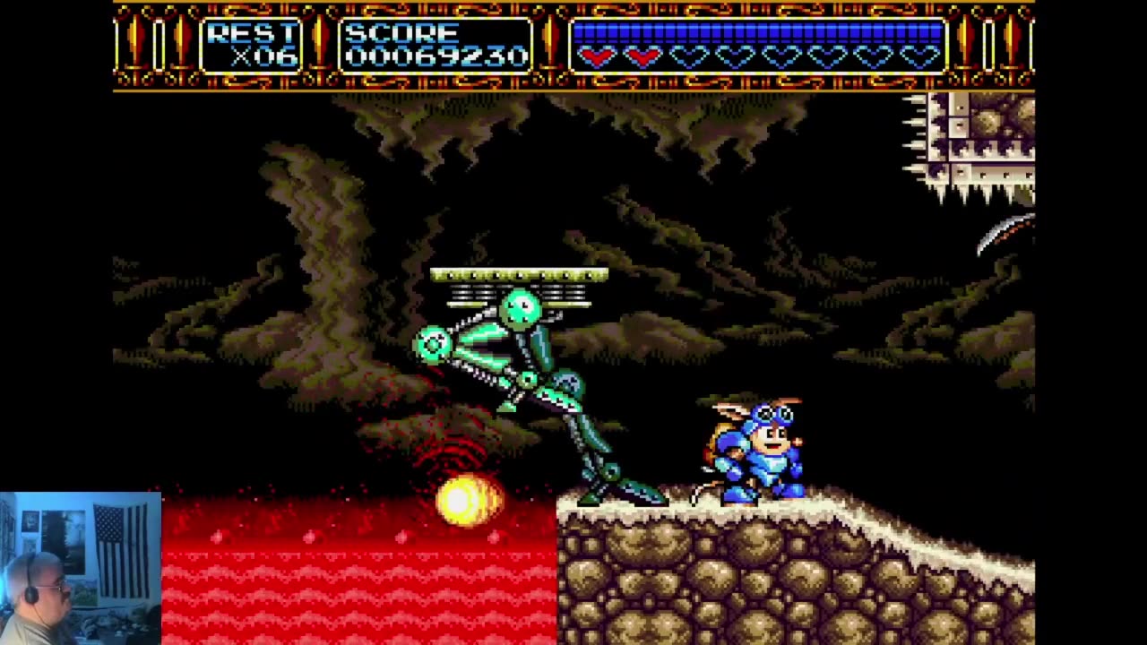 Rocket Knight Adventures Playthrough