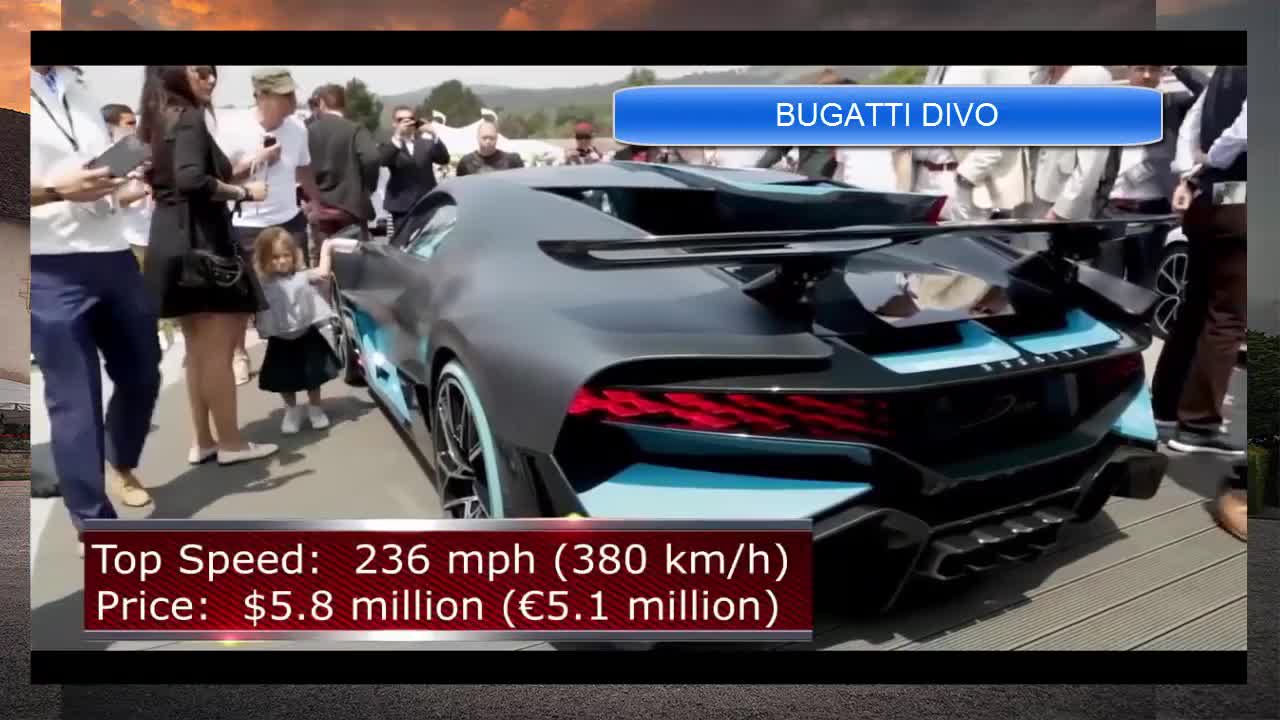 5 super cars that will leave you jaw-dropping check out the video.
