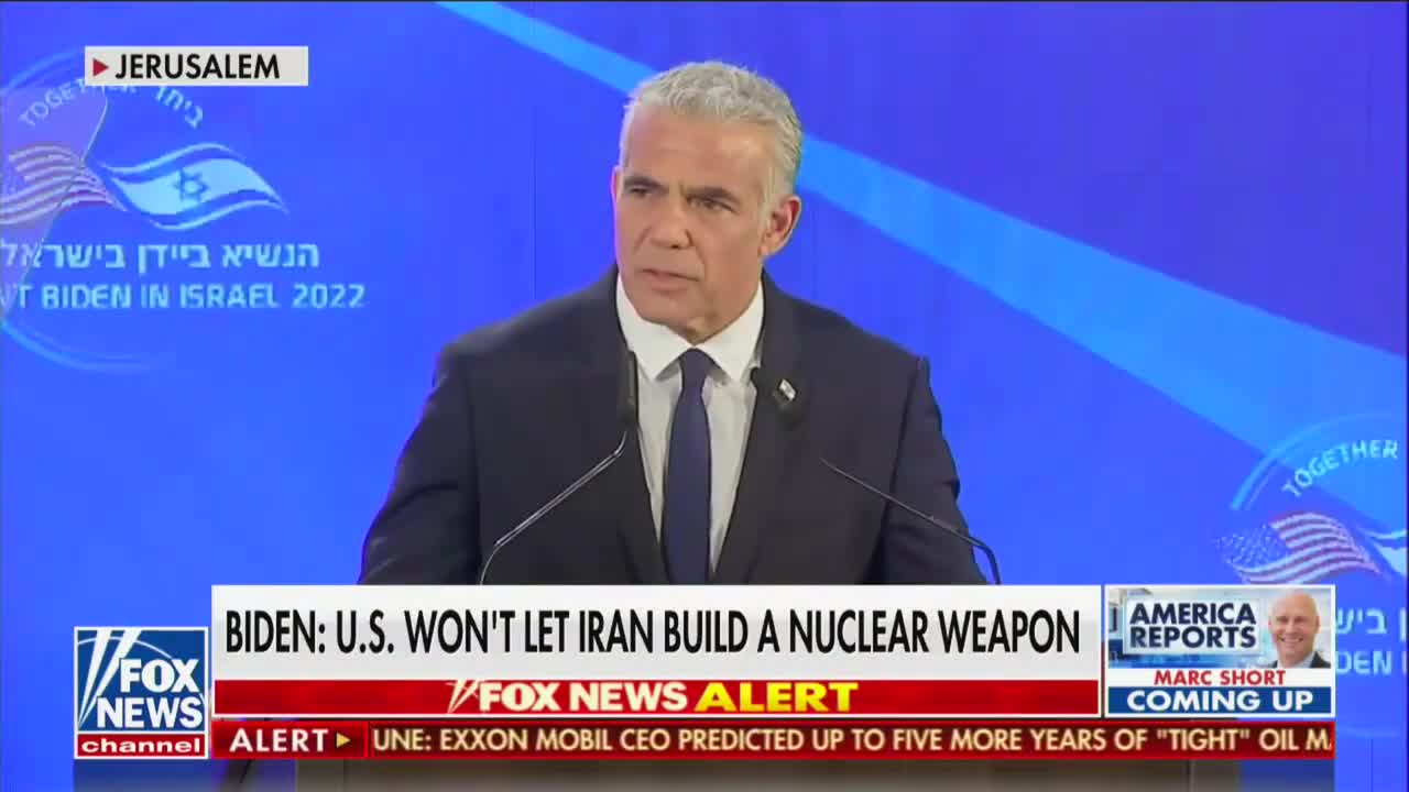 Israeli Prime Minister Directly Contradicts President Biden on Iran Threat