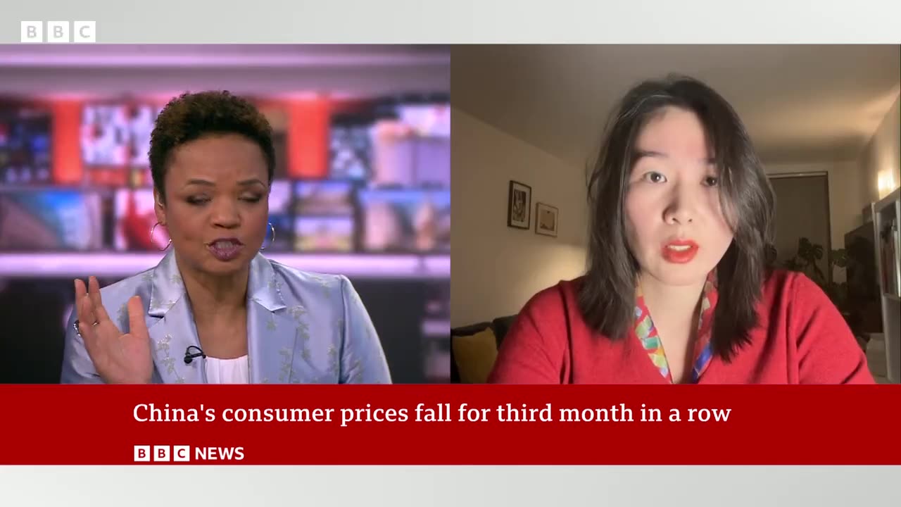 China exports grow as consumer prices fall again | BBC News