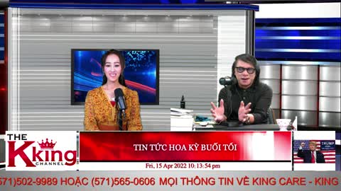 TIN TỨC HOA KỲ BUỔI TỐI - 04/15/2022 - The KING Channel