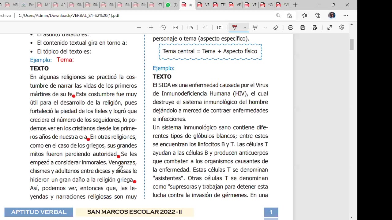 PAMER SEMESTRAL ESCOLAR 2022 | Semana 03 | RV