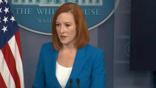 Jen Psaki asked by Peter Doocy why President Biden doesn't have ability to look into future.