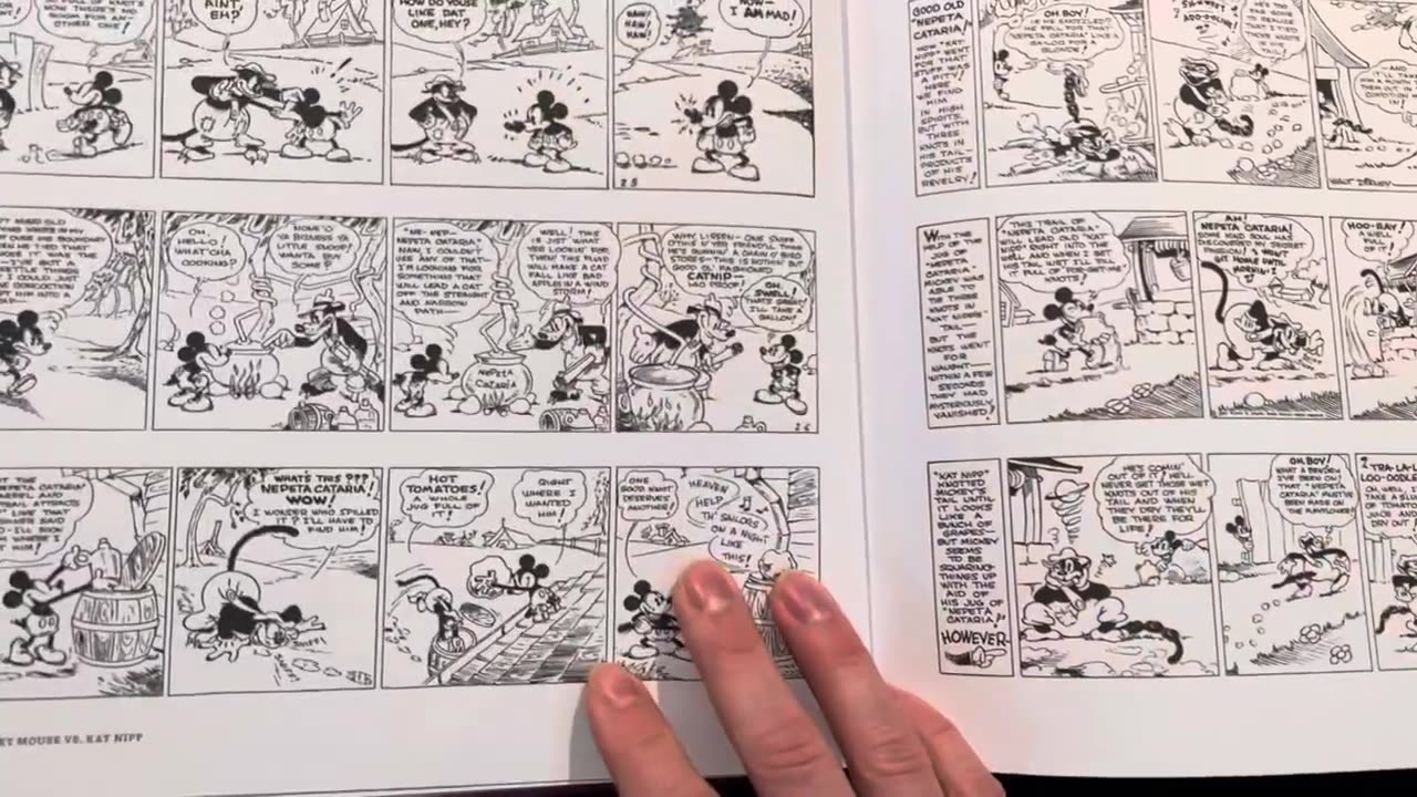 Mickey Mouse Wants to An Hero in Floyd Gottfredson’s “Race To Death Valley”