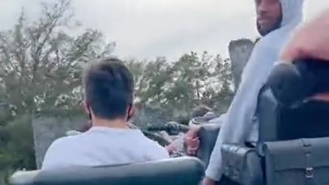 This dude is up to something