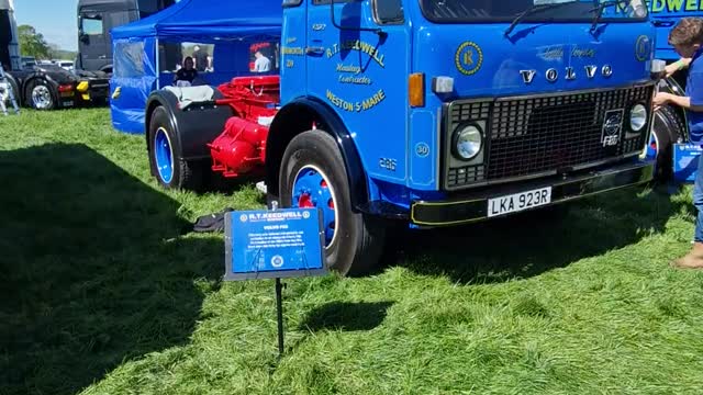 Old volvo truck