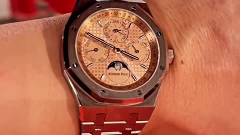 Audemars Piguet Royal Oak Ceiling Salmon Plate Perpetual Calendar