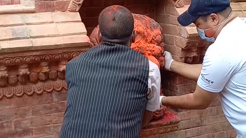 Bhairav | Pharping Sindur Jatra