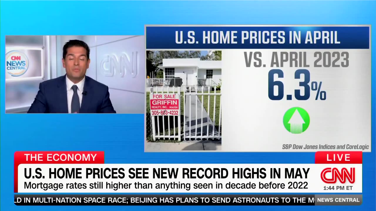 BIDENOMICS: Home prices continue to go sky-high, up 6.3% in the past year alone