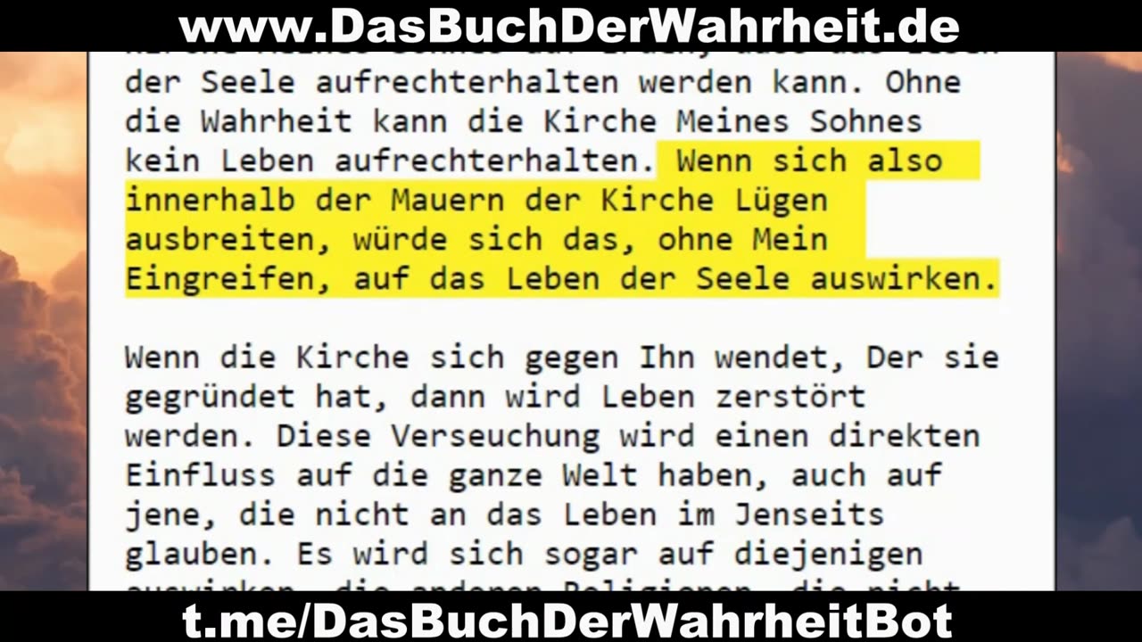 Gott Vater: Meinen Sohn für einen Sünder zuhalten, ist größte Blasphemie(Buch der Wahrheit Nr 827)