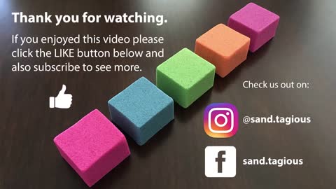 Very Satisfying Video Compilation 63 Kinetic Sand Cutting ASMR