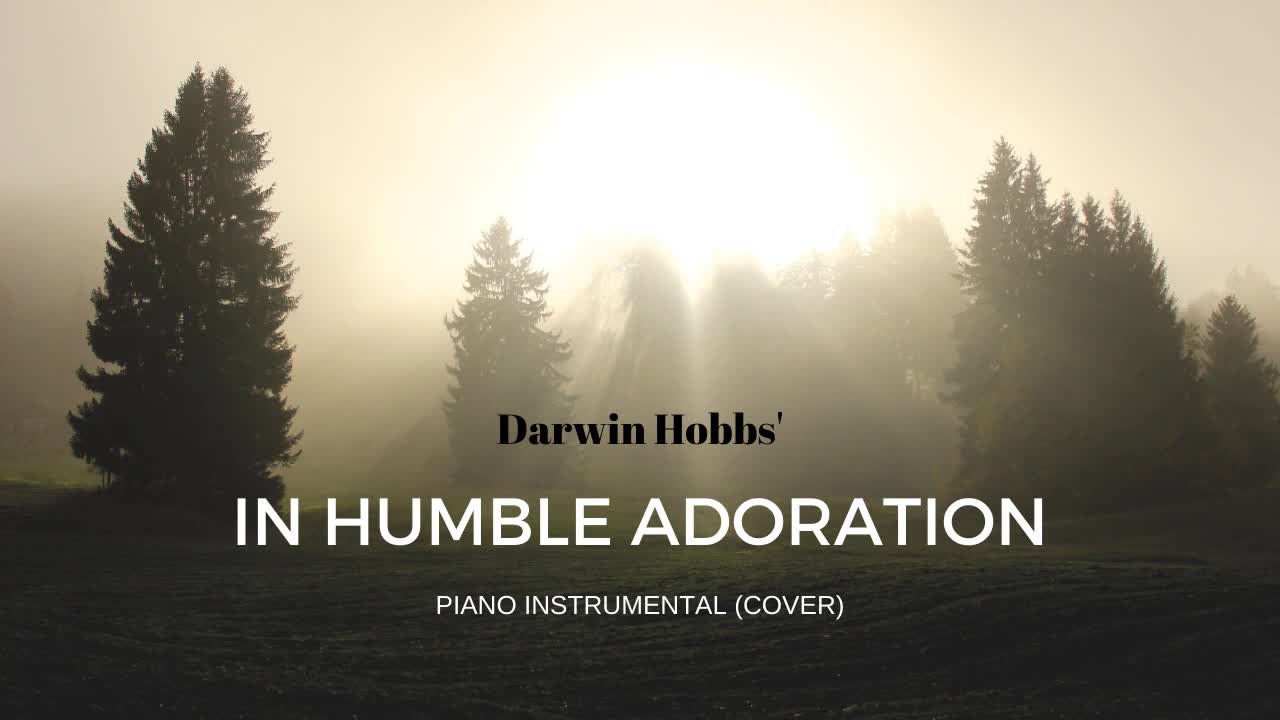 We Worship You Today _ Darwin Hobbs _ Piano Instrumental