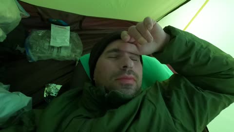 Waking up in the cloud peak 2 wildcamping