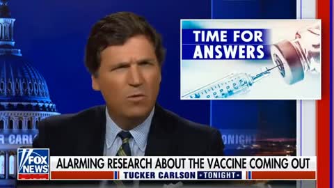 Tucker Carlson Weighs In On Alarming Research About The Vaccine Coming Out