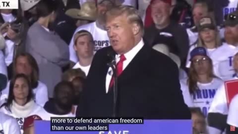 Trump has a MESSAGE for Canadian Truckers....