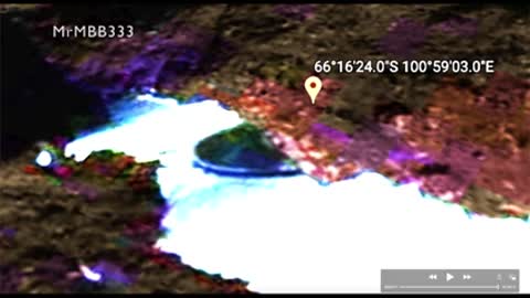 Melting Ice Reveals Undeniable 60ft Wide Disc Stuck in the Ground of Antarctica! "Ancient Craft?"