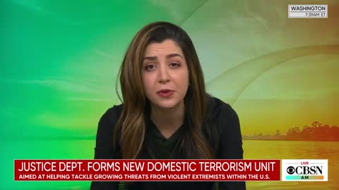 Justice Department forms new domestic terrorism unit